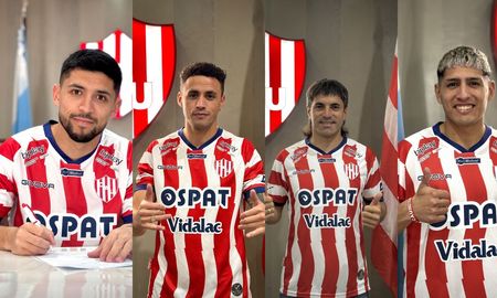 Juan de Dios Pintado, Ignacio Malcorra, Mauro Luna Diale y Eric Ramírez son los refuerzos de Unión. Juan de Dios Pintado, Ignacio Malcorra, Mauro Luna Diale y Eric Ramírez son los refuerzos de Unión.