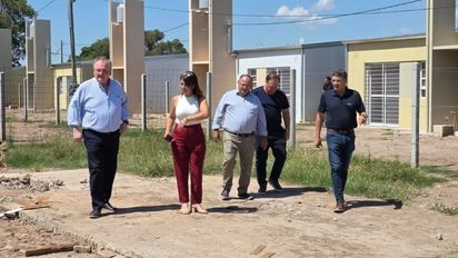 Hersilia: se sortearon 10 viviendas construidas por la Provincia a través de la administración comunal
