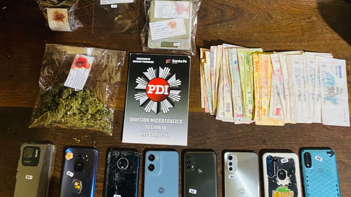 Operativo por microtráfico en Avellaneda.