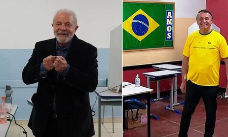 Lula obtendría 55% de los votos válidos contra 45% de Bolsonaro. Lula obtendría 55% de los votos válidos contra 45% de Bolsonaro.