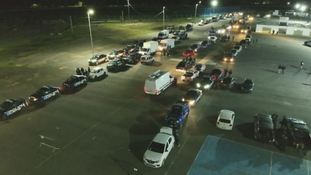 Se realizaron 110 operativos en simultáneo contra el narcotráfico en el sur provincial.