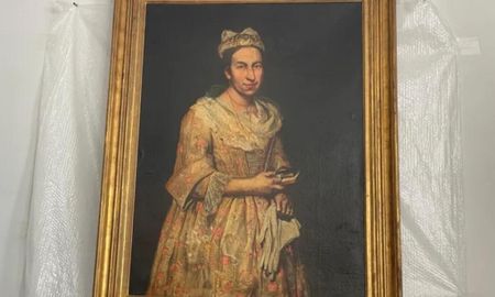 El cuadro fue descubierto a través de una publicidad de venta de una propiedad. El cuadro fue descubierto a través de una publicidad de venta de una propiedad.