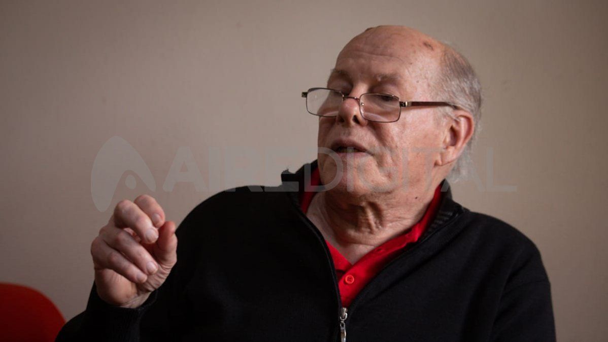 Daniel Marcolín fue el encargado de controlar los materiales que se usaron para reconstruir el Puente Colgante.