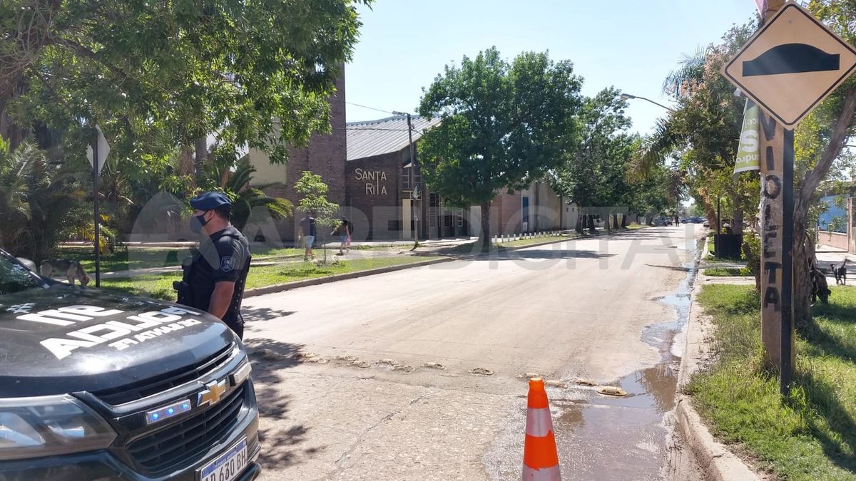 Tiroteo en plena mañana frente a la Escuela Santa Rita