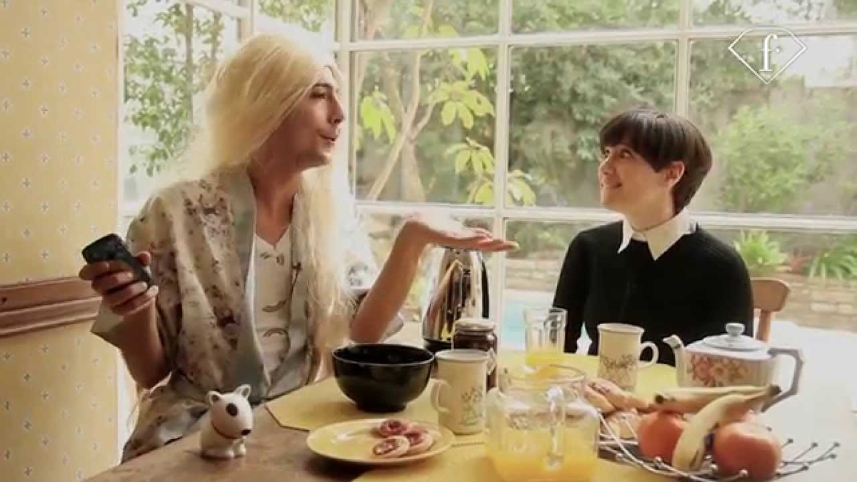 La primera aparición de Caro Pardíaco en "Cualca", junto a Malena Pichot. La primera aparición de Caro Pardíaco en "Cualca", junto a Malena Pichot.