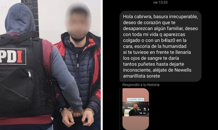 Un hincha no podrá usar Instagram por amenazar a un periodista Un hincha no podrá usar Instagram por amenazar a un periodista
