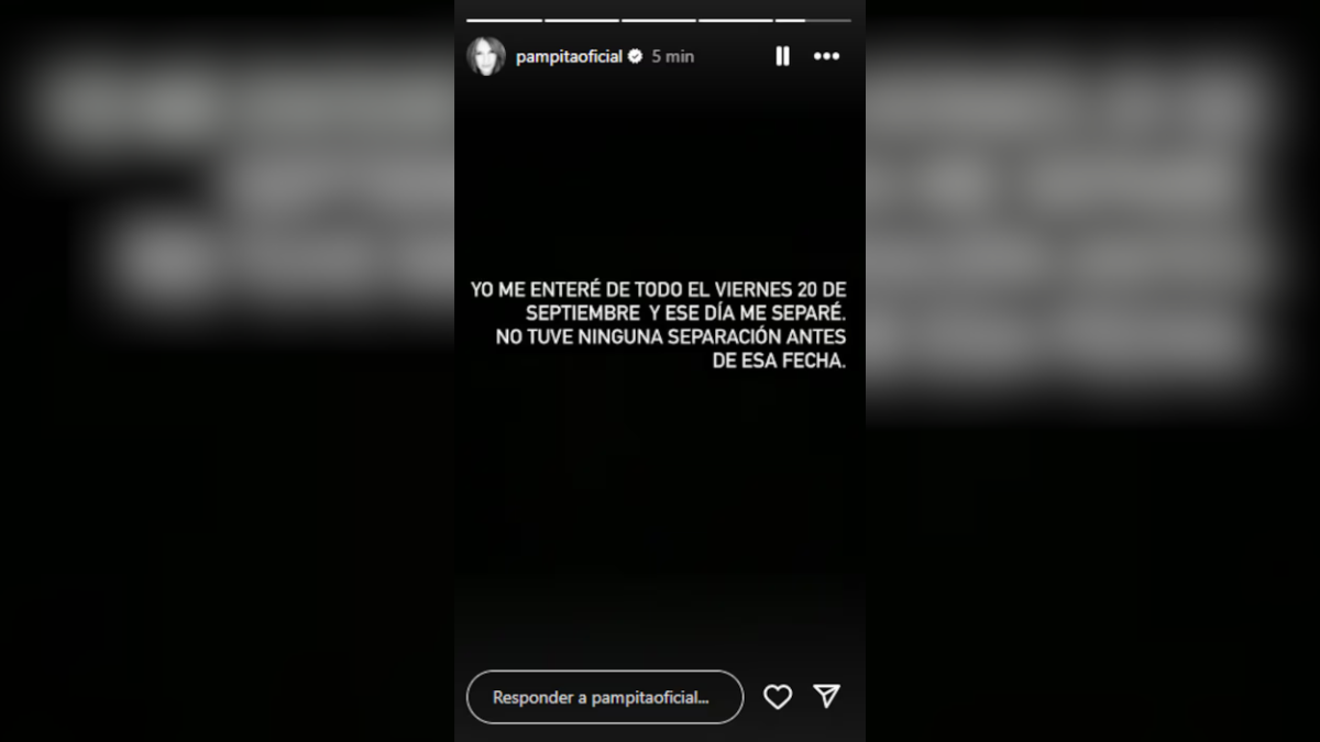 El anuncio de Pampita que revolucionó las redes sociales. El anuncio de Pampita que revolucionó las redes sociales.