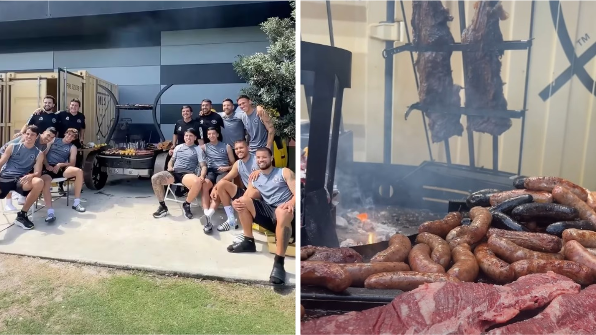 ASADO y MÚSICA: Inter Miami, un club argentino más en Estados Unidos con  MESSI y FARÍAS en el plantel