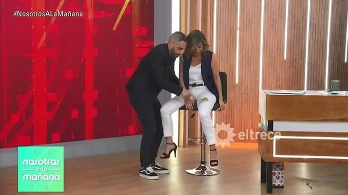 Sandra Borghi se rob&oacute; todas las miradas en la &uacute;ltima emisi&oacute;n de Nosotros a la Ma&ntilde;ana.&nbsp;