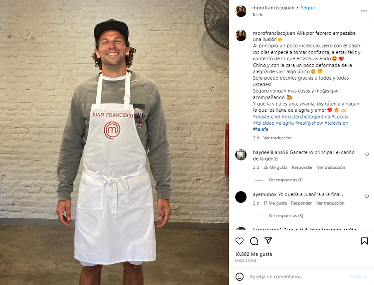 El emocionante pedido de Juan Francisco Moro a un mes de haber sido eliminado. El emocionante pedido de Juan Francisco Moro a un mes de haber sido eliminado.