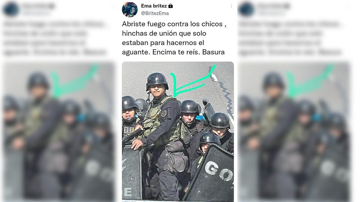 El defensor de Unión expresó su malestar a través de su cuenta de Twitter.