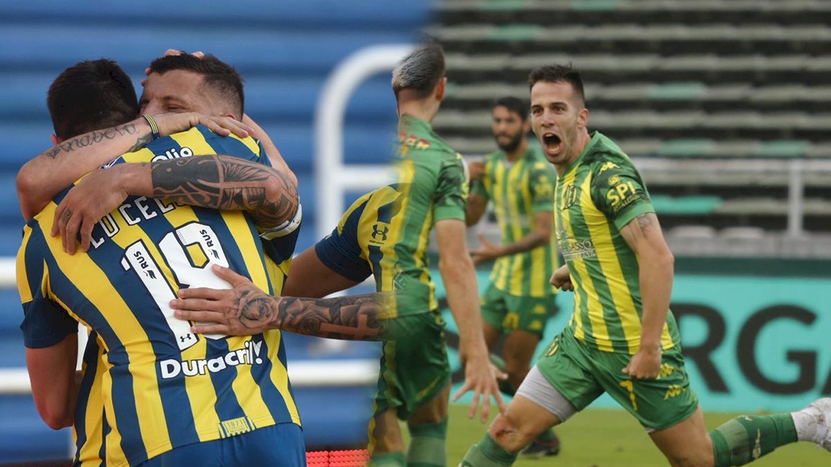 Rosario Central reicbe a Aldosivi por la cuarta fecha del Torneo de la Liga Profesional.