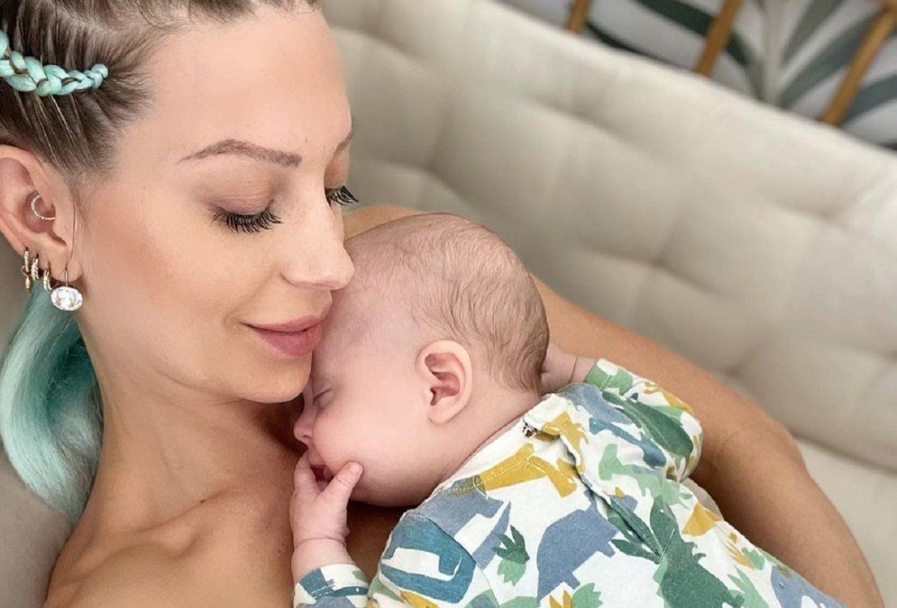 Noelia Marzol le hizo la maniobra de Heimlich a su bebé