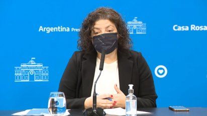 Carla Vizzotti adelantó que el aforo del 50% en las canchas de fútbol se mantendrá hasta noviembre