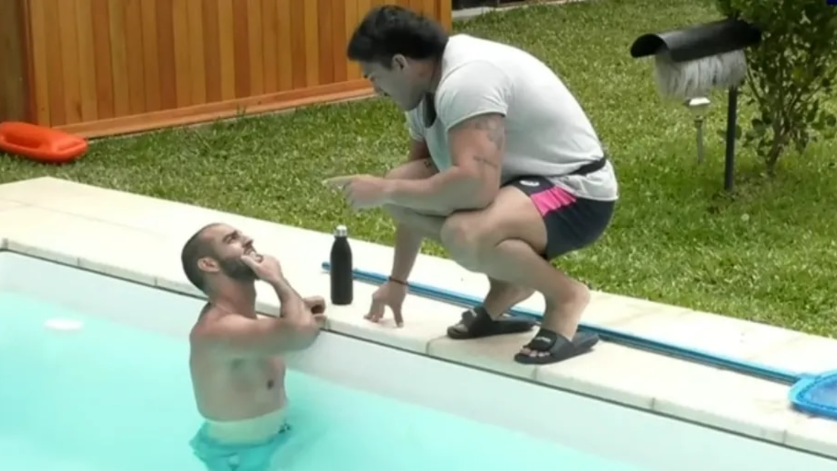 Tomás Holder y Maxi se cruzaron por Juliana en Gran Hermano.