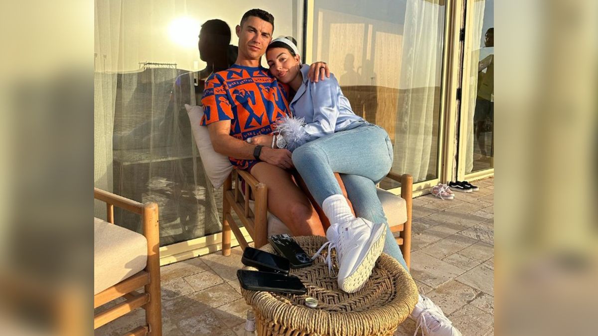 Cristiano Ronaldo y Georgina Rodrígue disfrutan de su casa en Riad