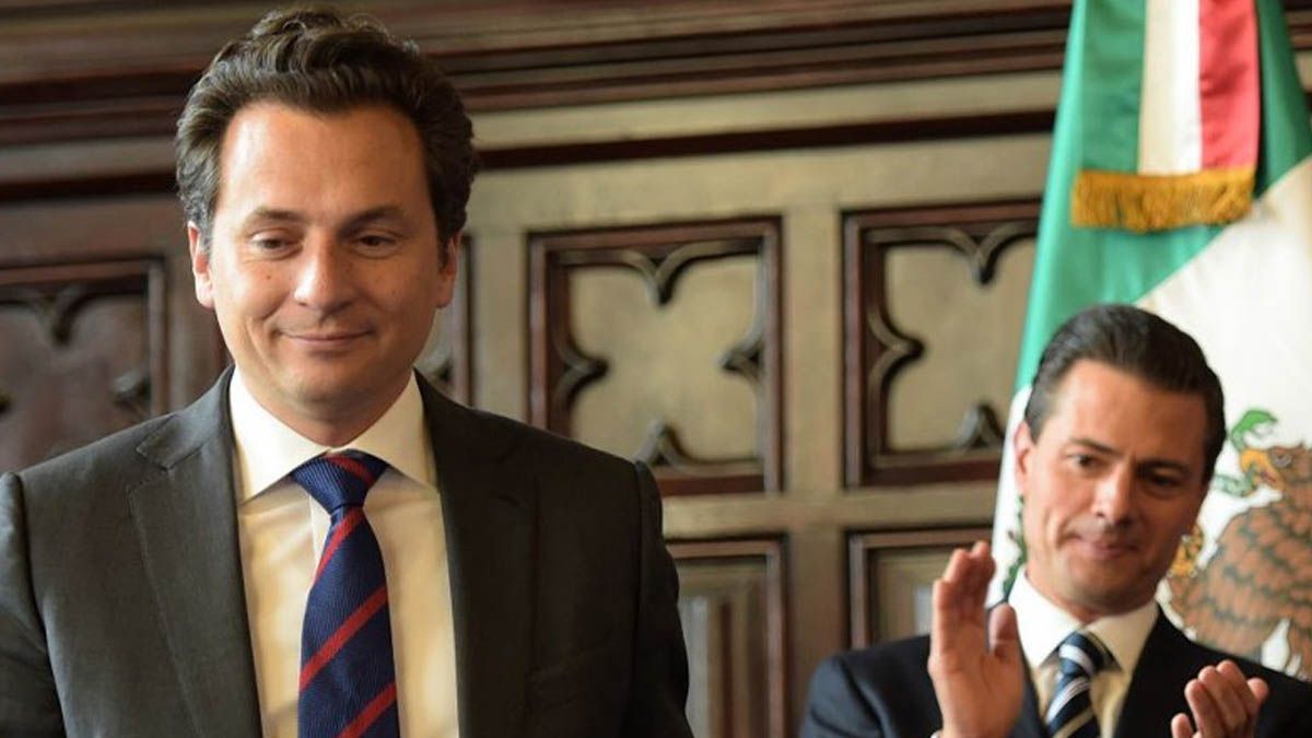 Peña Nieto y Emilio Lozoya.&nbsp; 
