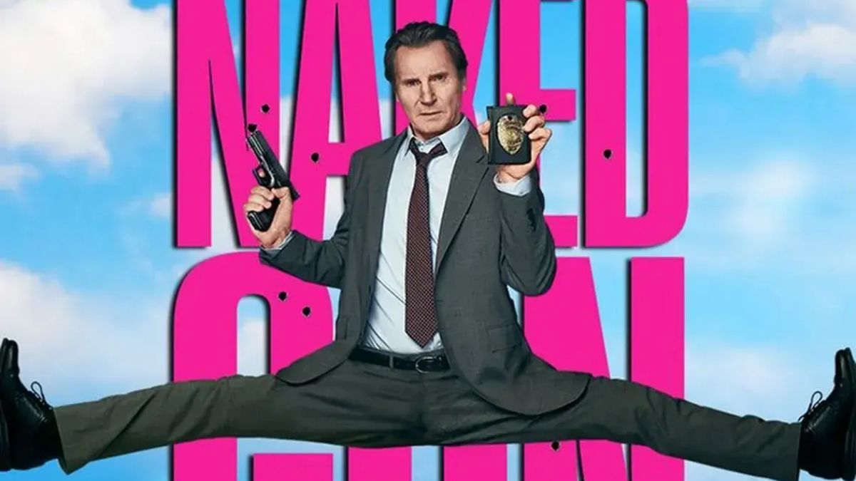 Este jueves Paramount lanzó las primeras imágenes de la remake de La Pistola Desnuda con Liam Neeson como protagonista.