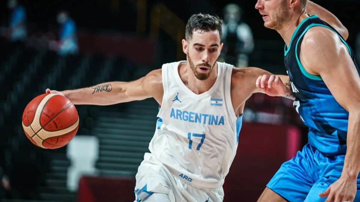 Luca Vildoza integró el plantel de la Selección Argentina de básquet en Tokio 2020. Luca Vildoza integró el plantel de la Selección Argentina de básquet en Tokio 2020.