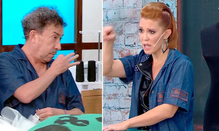 Tenso cruce entre Aníbal Pachano y Miriam Lanzoni en Corte y Confección famosos: Tenso cruce entre Aníbal Pachano y Miriam Lanzoni en Corte y Confección famosos: