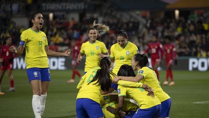 Doble taco y juego bonito: el espectacular gol que marcó Brasil en su debut en el Mundial de fútbol femenino