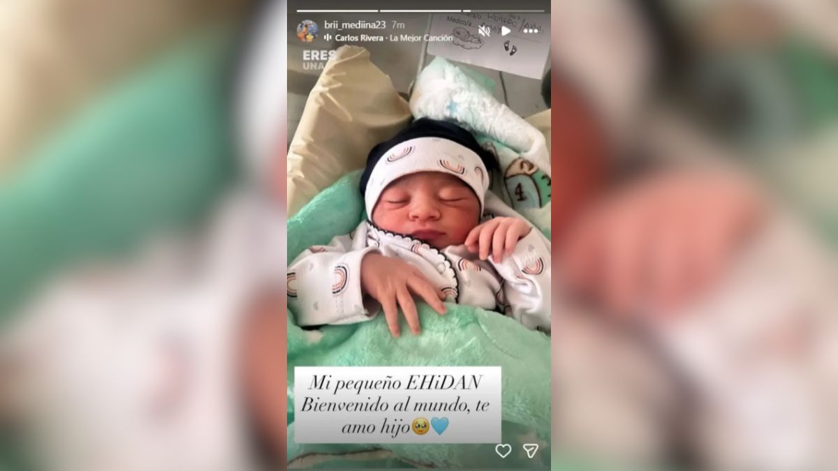 Thiago Medina es t&iacute;o gracias su hermana Brisa.