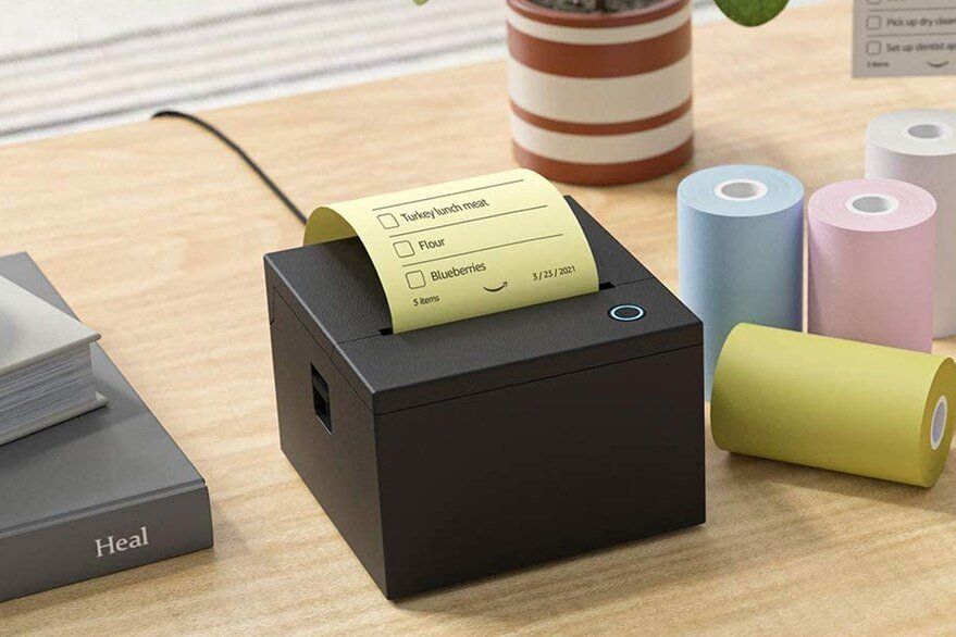 Smart Sticky Note Printer, la impresora de notas de Amazon que funciona con Alexa.