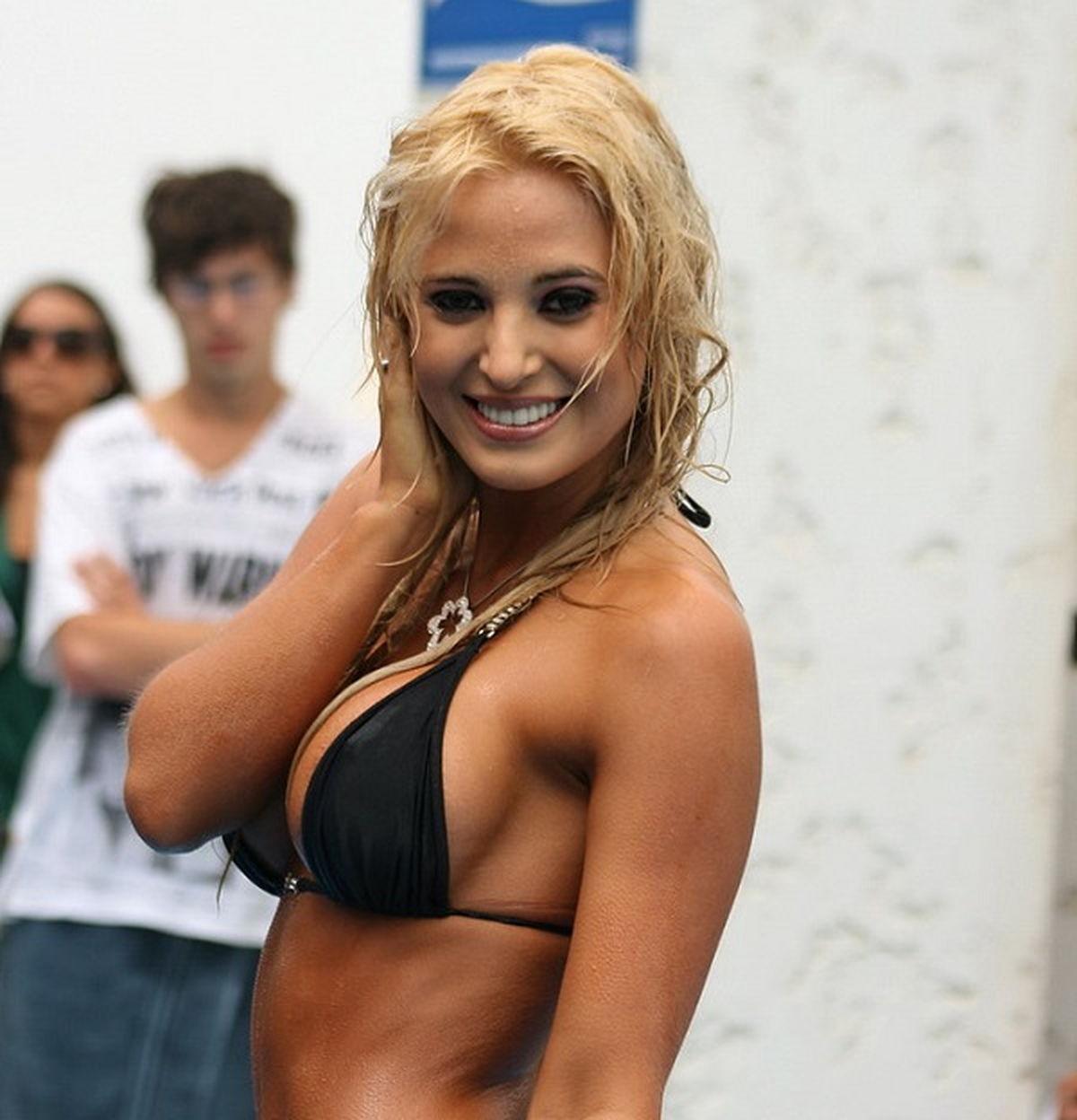 Jescia Cirio en el festival Viña del Mar 2008. Jescia Cirio en el festival Viña del Mar 2008.