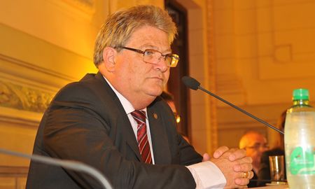 Carlos Fascendini encabezó la reunión de este miércoles entre representantes de la UCR santafesina y Alfredo Cornejo, presidente del partido a nivel nacional.