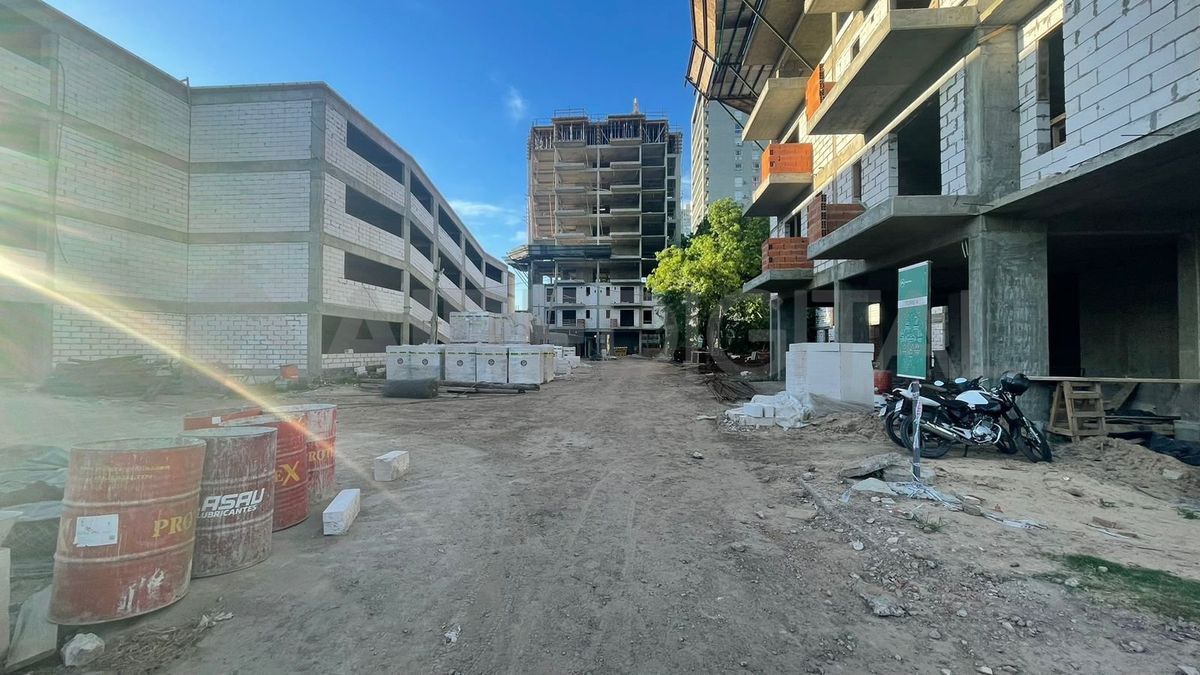 El proyecto preveía la construcción de 205 nuevos departamentos en el complejo del Parque Federal que ya cuenta con cuatro torres terminadas.