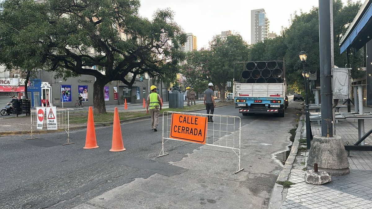 Minutos antes de las 7 de la mañana comenzó un corte sobre Bulevar Pellegrini y San Jerónimo