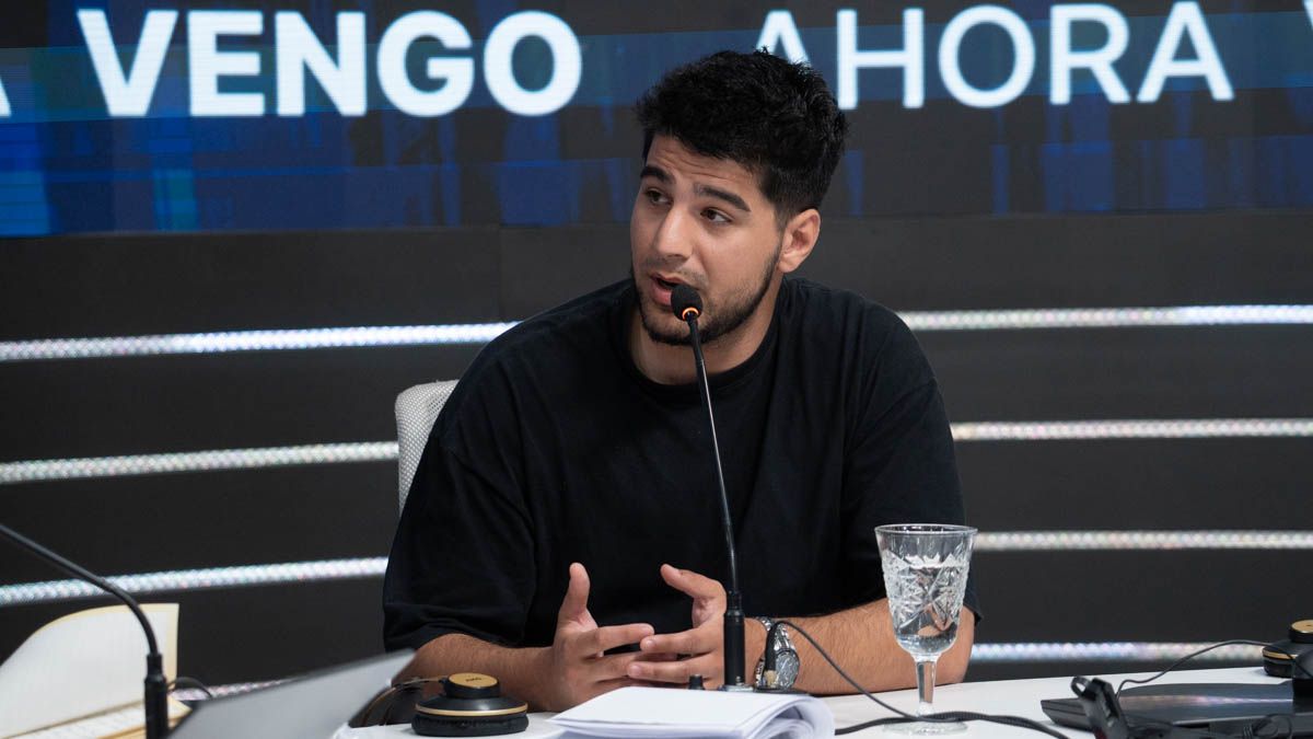 Agustín Pellegrini defendió las políticas del gobierno de Javier Milei