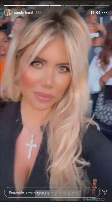 Wanda Nara dijo presente. 