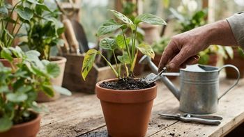 los jardineros dicen que cuando una planta deja de crecer no siempre es por falta de agua, sino por un error comun en su cuidado
