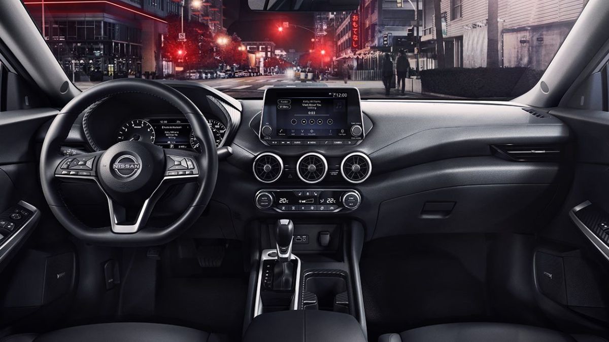 Así es el interior del Nissan Sentra. Así es el interior del Nissan Sentra.