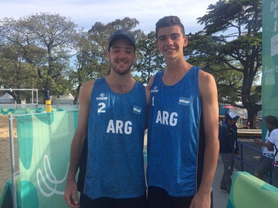 Mauro Zelayeta y Juan Bautista Amieva, a semifinales en beach voley