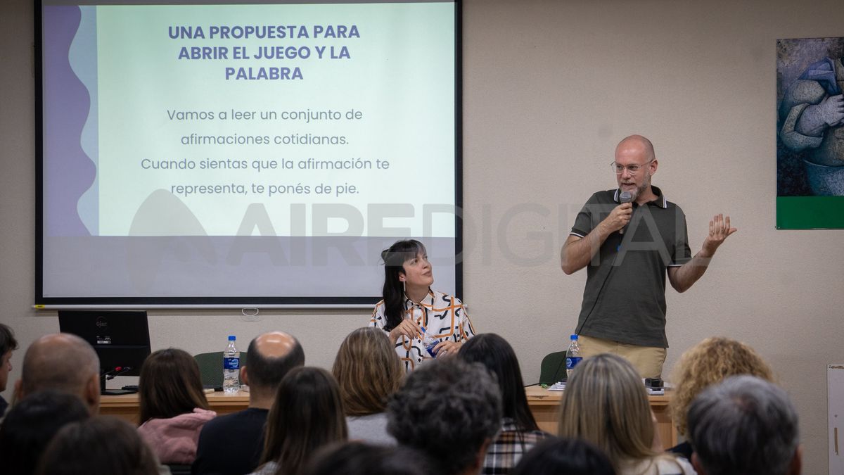 Luciano Fabbri, secretario de Formación para la Igualdad, analizó las reacciones que suelen tener los hombres frente a las demandas de igualdad.