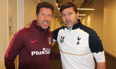Diego Simeone y Mauricio Pochettino entre los técnicos mejores pagos. Diego Simeone y Mauricio Pochettino entre los técnicos mejores pagos.