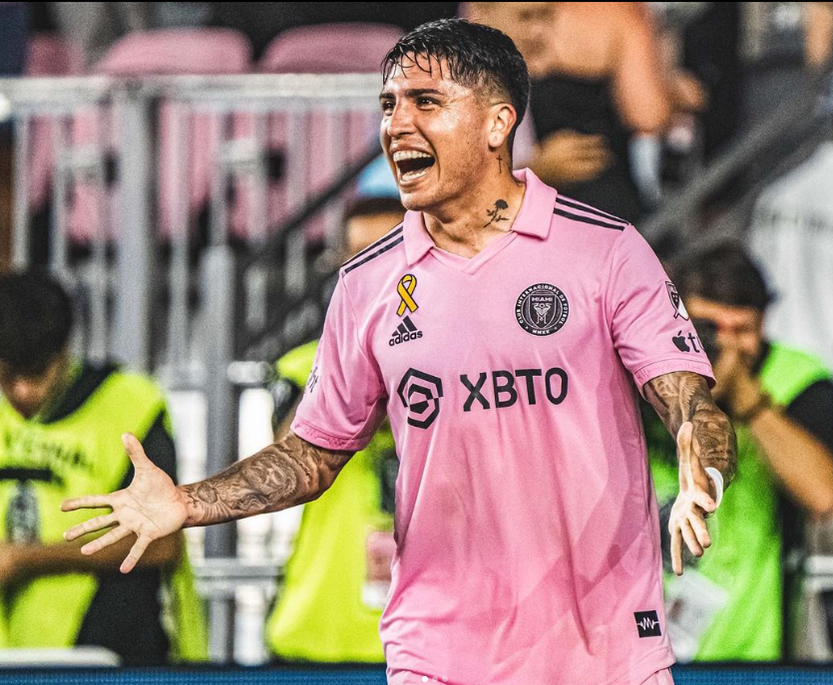 Facundo Farías en Inter Miami. Facundo Farías en Inter Miami.