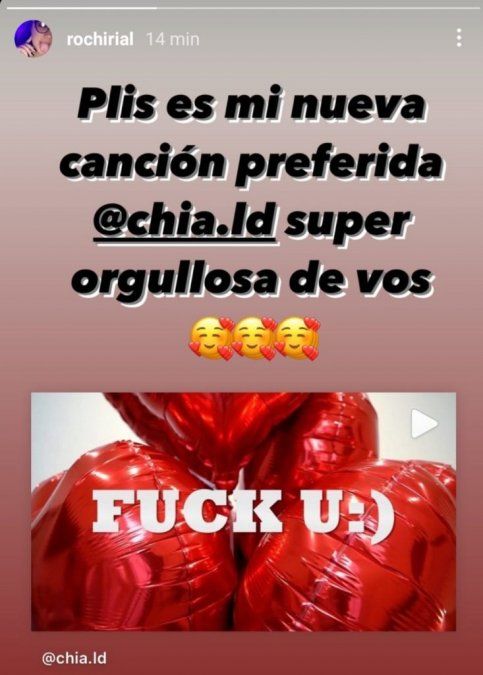 Rocío Rial no para de sorprender con sus posteos musicales.