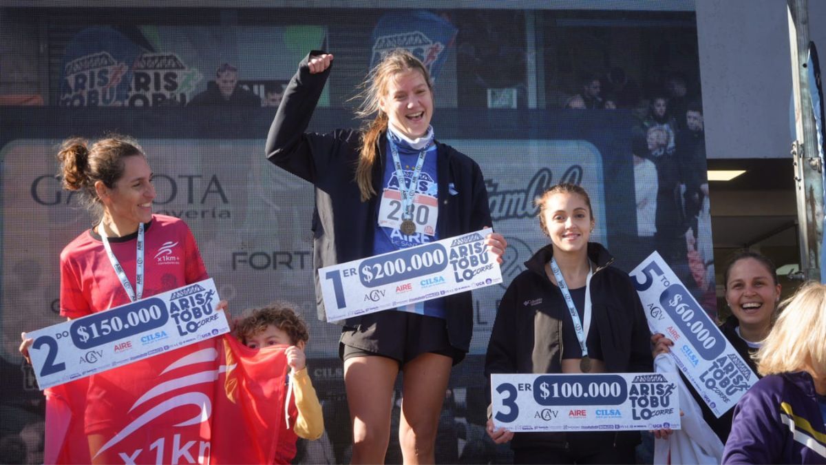 Magdalena Garrote – ganadora femenina 10K. Magdalena Garrote – ganadora femenina 10K.