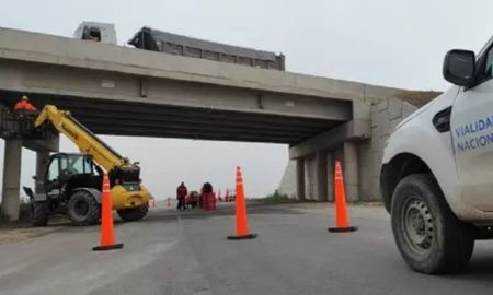 Por disposición de Vialidad Nacional, la infraestructura actualmente está limitada a 45 toneladas. Por disposición de Vialidad Nacional, la infraestructura actualmente está limitada a 45 toneladas.