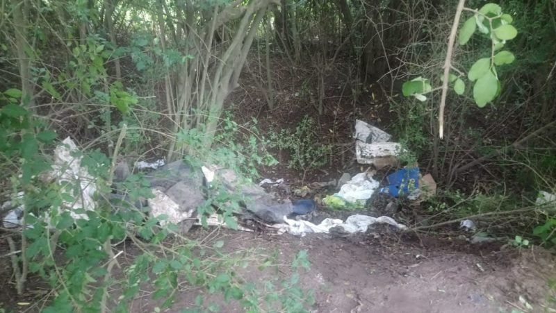 Así es el lugar donde hallaron el cuerpo de Agustina