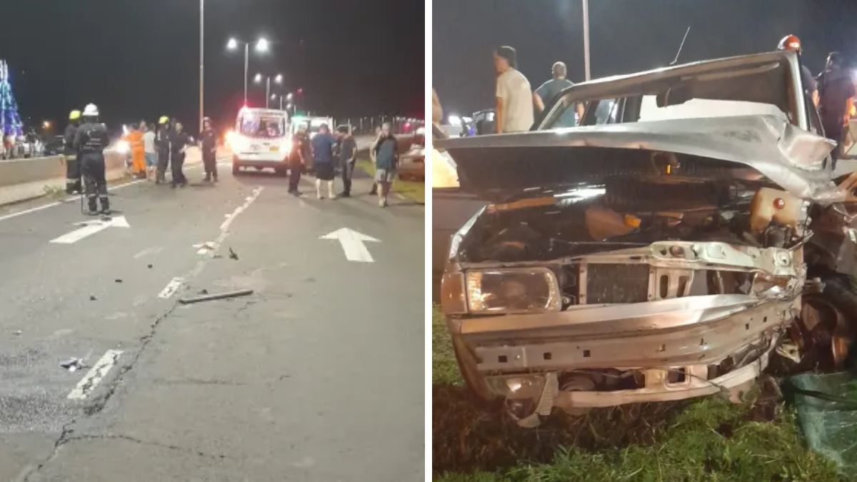 El accidente ocurrió en el acceso a la localidad de Oro Verde