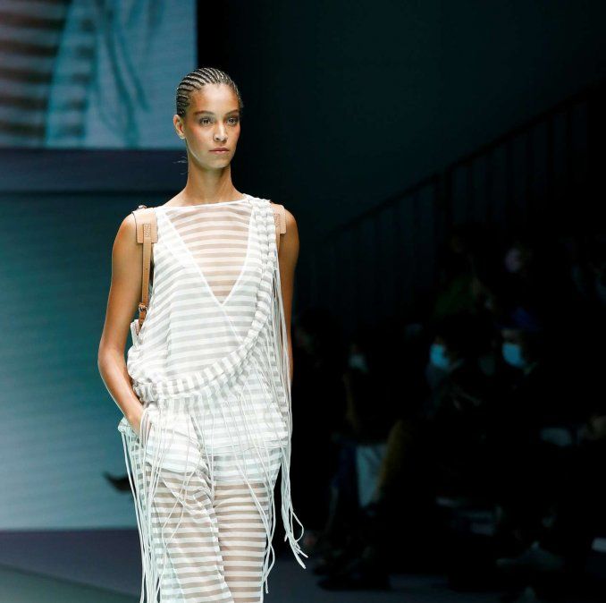 Emporio Armani festejó sus 40 años en Milán