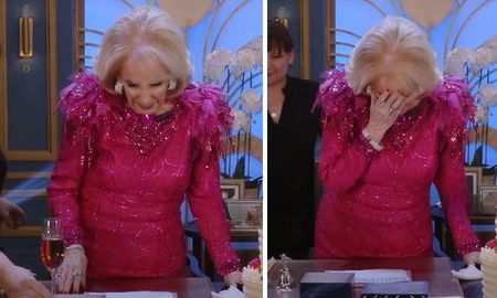 Mirtha Legrand se quebró en vivo. Mirtha Legrand se quebró en vivo.