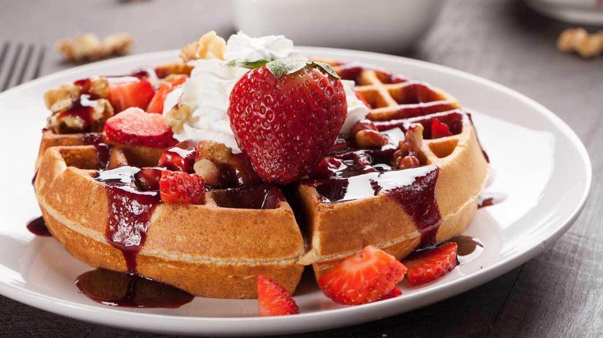 Cómo hacer waffles dulces y salados