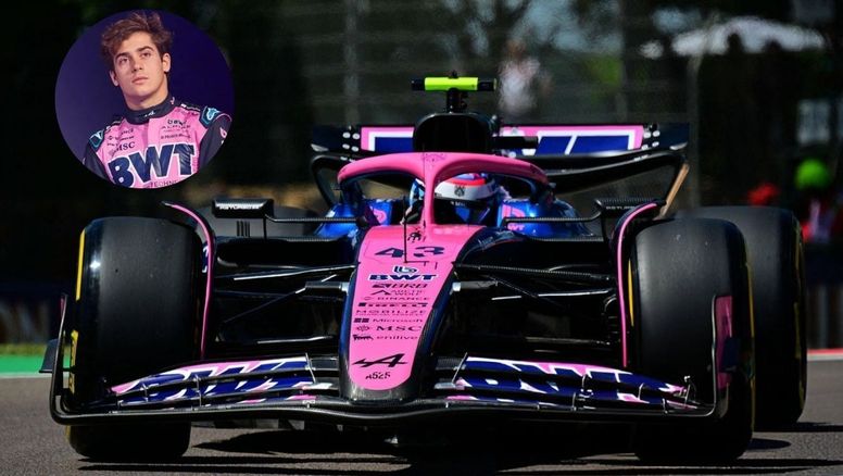 Franco Colapinto dio la cara tras el accidente en Imola: 