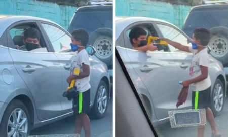 Niño comparte sus juguetes con otro que limpia autos en la calle y el video se vuelve viral Niño comparte sus juguetes con otro que limpia autos en la calle y el video se vuelve viral