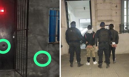 Dos detenidos por balear el frente de una casa de barrio Alfonso. Dos detenidos por balear el frente de una casa de barrio Alfonso.